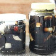 목이버섯 장아찌 담는법 쫄깃하고 꼬들꼬들한 생목이버섯으로 만들기
