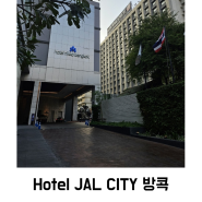 [태국/방콕] 방콕닛코호텔옆 "Hotel JAL CITY" (feat. 호텔앞 로띠,꼬치)