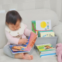 아기 책육아 방법 책바구니 독서법 거실 아기방 어디든