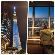 일본 도쿄 스카이트리 예약 입장권 야경 일몰 감상 도쿄자유여행