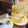 오사카 카페 마루후쿠커피 팬케이크 + 호젠지 사찰