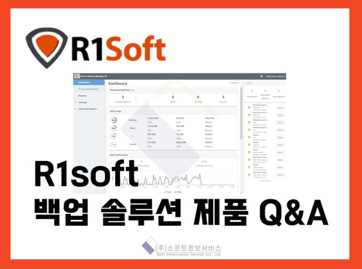 [R1soft] 백업 솔루션 소프트웨어 및 하드웨어 결합형 제품 Q&A : 네이버 블로그