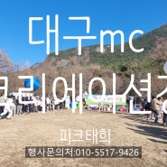 [대구운동회 mc] 사회자 밀양미르캠핑장 초등학교 체육대회 진행 피티기획