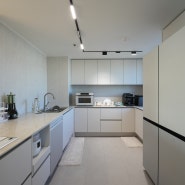 현대프라임 탑층 아파트 주방 리모델링을 가구 제작으로 구조 변경해보기!