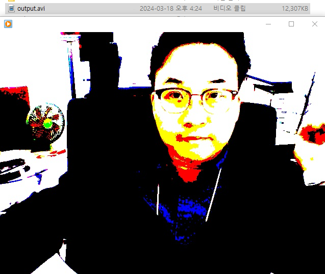 [OpenCV][C++] 웹캠 USB 카메라 영상 출력 동영상 읽기 저장 VideoCapture VideoWriter 연결 캡쳐 ...