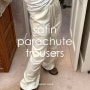 (3/20 02:00pm 오픈) Satin Parachute Trousers / MABLING MADE (새틴파라슈트트라우저/마블링메이드)