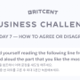 [Britcent Business Challenge] 브릿센트 7일차 과제 및 피드백