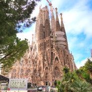 스페인 여행! 8일차 바르셀로나 : 사그리다 파밀리아 성당 / 카사밀라 / 구엘공원 (스페인 추천 코스)