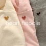 (3/20 02:00pm 오픈) Heart Hoodie / MABLING MADE (하트후디/마블링메이드)