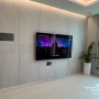 오포자이디오브 아파트 벽걸이TV설치 방식은 다양해요!