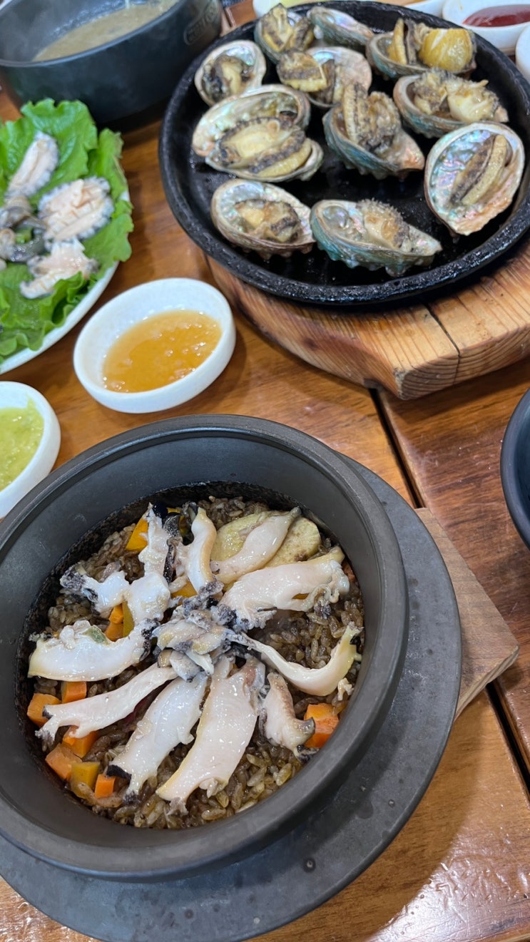 [제주 구좌] 명진전복 솔직 후기 | 메뉴 추천 | 제주 도민 맛집...