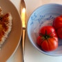 토마토가 있는 점심