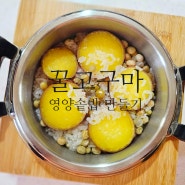 꿀고구마 영양 솥밥 만들기 김의준 고구마