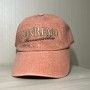 Kijun 기준 볼캡 모자 - 민주 콜라보 라이브 영상 선물로 받은 SANREMO CAP PEACH ORANGE ❤