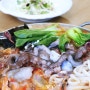 김포 양촌 석모리 맛집 '대명조방낙지' : 산낙 불낙새 전골 (소) 불고기, 산낙지, 새우 보양식