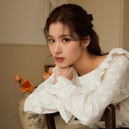 LENINA 르니나x사나 옷 화보, 2024 여자봄패션! 봄데이트룩 추천