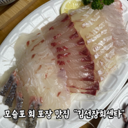 [제주] 모슬포 도민 횟집, 회 포장 맛집 "김선장회센타"