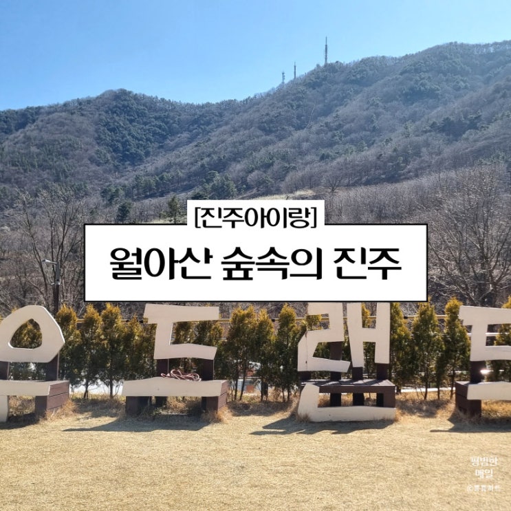 만한 곳 :D 주말 나들이 월아산 숲속의진주 우드랜드 네트어드벤처