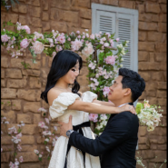 [고객후기] 강남 로이스튜디오에서 봄날의 로맨틱한 웨딩 촬영 후기