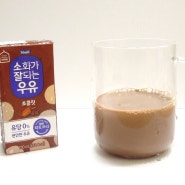 소화가 잘되는 우유 초콜릿 마셔본 후기