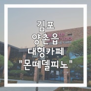 김포 양촌읍 브런치 대형카페 "몬떼델피노"