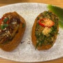 서울 동대문구 회기역 간단한 먹거리 맛집 유부초밥 라면 샐러드 쉐프의 한끼