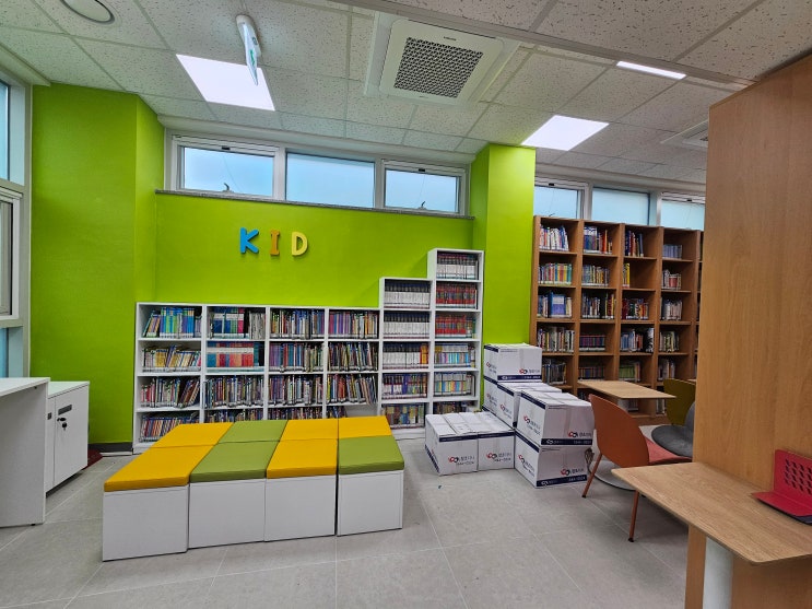 [도서관 리모델링] 은천동 한울작은도서관 환경개선공사