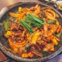 평택 고덕 오징어볶음,수육,오징어튀김 맛집 : 오적회관에서 알차게 먹음