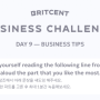 [Britcent Business Challenge] 브릿센트 9일차 과제 및 피드백