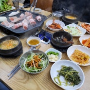 [인천 서구] 똑순이네 우렁쌈밥 : 야채가 무제한 제공되는 가정중앙시장 쌈밥 맛집