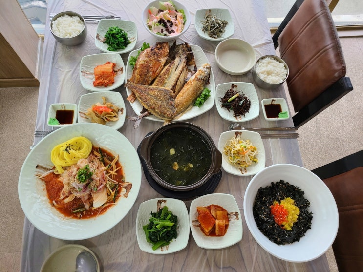 거제 구조라해수욕장 맛집 우연히 들른 거제 현지 맛집