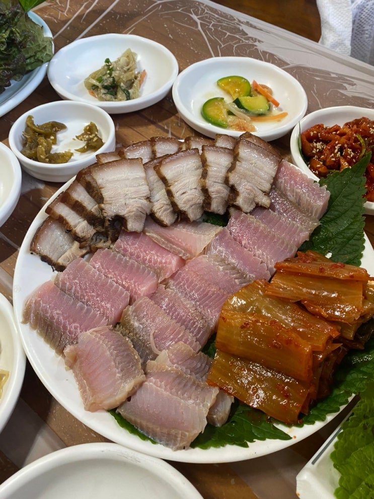 광주 홍어삼합 맛집 옥자삼합 빛깔부터 남달라 : 네이버 블로그