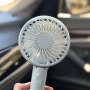 휴대용 선풍기 추천 프롬비 사일런트스톰 C타입 충전 손풍기 기내 반입 가능