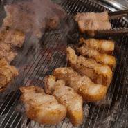만석공원맛집 참숯에 굽는 삼겹살 장인화로 만석공원점