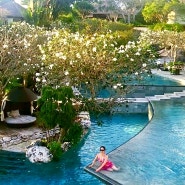 발리 여행day3-1❤️아야나 리조트 포토존으로 유명한 수영장 아야나 리버풀(Ayana resort Bali River Pool),아야나 조식-토게 조식.토게 레스토랑(Toge)