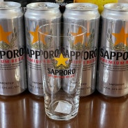 맥주 [SAPPORO] 삿포로 맥주 얇은 전용잔 패키지 | 일본 맥주 / 홈플러스 / Beer