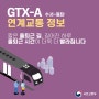 GTX-A 연계교통 정보