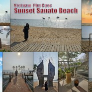 베트남 푸꾸옥 Sunset Sanato Beach - 해변과 조형물이 멋진 곳... 하지만 가성비는?! ^^;;
