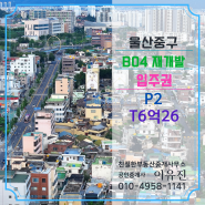 울산 중구 B04 교동 북정동 재개발 입주권 토지 매매