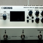 BOSS 딜레이 DD-500 디테일 사진