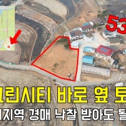 화성 송산그린시티 남측 토지 경매 투자 물건 생산관리지역 533평
