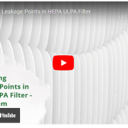 동영상_Leakage points in HEPA ULPA Filter