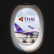 타이항공 항공권 기내식, 태국 입국 방콕 수완나품 공항에서 시내까지 픽업 택시 그랩 ✈️