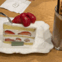 [카페 디아즈 인계점] 존맛 딸기케익,,, 달고나라떼까지 완벽한 디저트맛집 솔직리뷰
