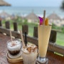베트남여행 안방비치 카페 추천 Rua Beach Coffee & Bar 코코넛커피, 망고스무디