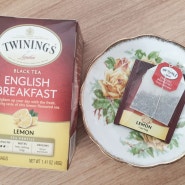 Twinings. English Breakfast Lemon