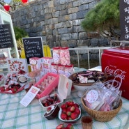 [논산] 딸기반, 사람 반 이었던 논산딸기축제와 딸기축제 먹거리