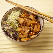 덮밥소스 간단한 일본식 돼지고기 덮밥 부타동 만들기