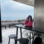 제주도 오션뷰 카페 바이러닉 에스프레소 바 디저트 맛집 제주공항 근처 이호테우 해변