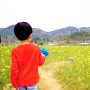 전남 아이와 가볼만한곳 여수 꽃구경 4월 중순 가족나들이 반월마을 유채꽃